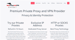 Desktop Screenshot of bestproxyandvpn.com